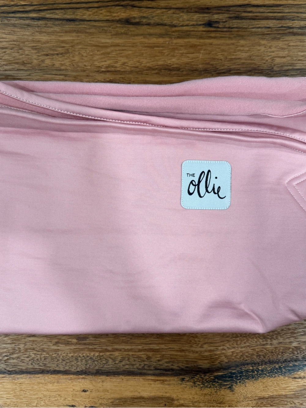 The Ollie Pink Swaddle Blanket